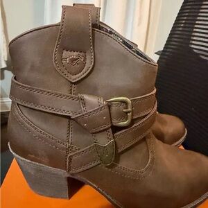 Brown Ankle Boots